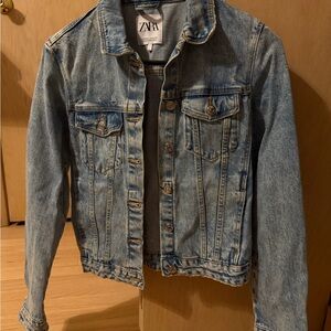 Zara Light Blue Denim Jacket
